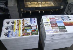 Офсетная печать листовок на заказ