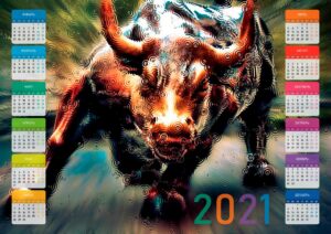 Печать календарей 2021 год