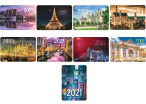 Печать карманных календарей 2021 в tprint