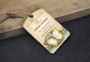 Визитки для цветочного магазина дешево