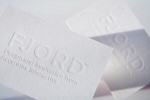 Визитки конгрев тиснением в tprint