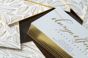 Визитки на дизайнерской бумаге в tprint