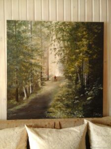 Печать на холсте 80х80 в tprint