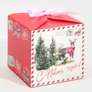 Новогодние коробки в tprint