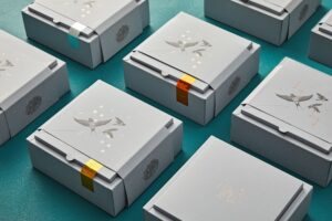 Картонные коробки для аксессуаров в типографии