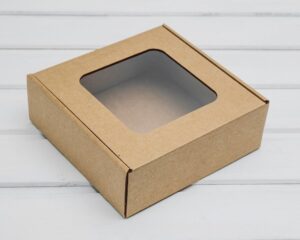 Коробки с окошком дешево