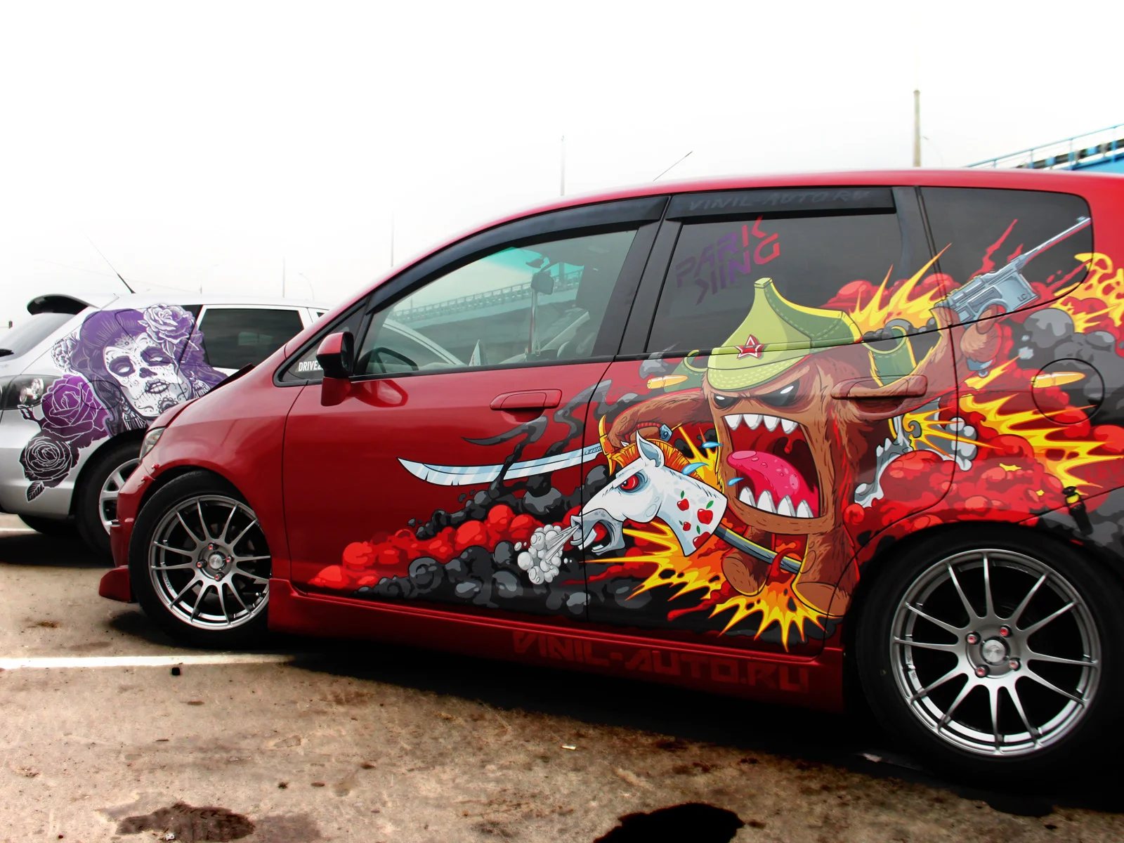 Honda Fit винил