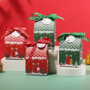 Новогодняя упаковка первый снег в tprint