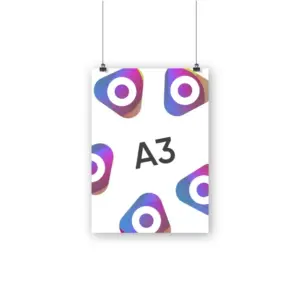 Печать афиш А3 недорого