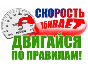Печать плакатов на тему жизнь дороже скорости в типографии