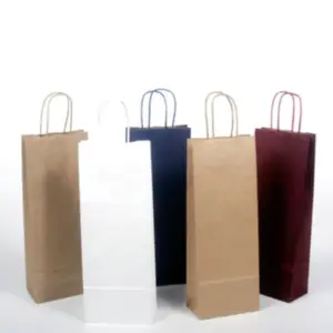 Бумажные пакеты для вина в tprint