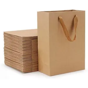 Бежевые бумажные пакеты в tprint