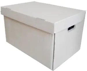 Картонные коробки с крышкой