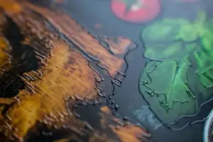 Печать с лаком 3D в типографии