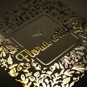 заказать Визитки с 3D лаком