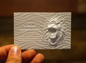Визитки с 3D лаком в типографии