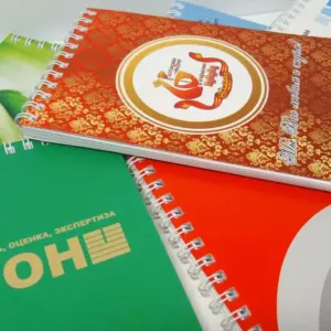 Печать блокнотов А5 с логотипом