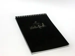 Печать кожаных блокнотов А5 на заказ