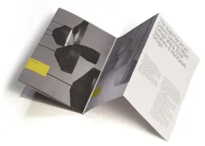 Печать рекламных брошюр гармошек в tprint