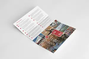 Верстка рекламных брошюр в tprint