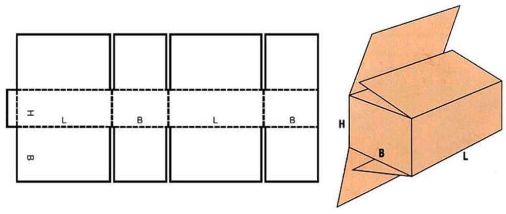 Сборка четырехклапанных коробок Четырехклапанные коробки