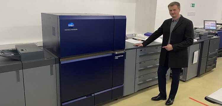 Типография «Технологии печати» установила цифровую печатную машину Konica Minolta AccurioPress C14000