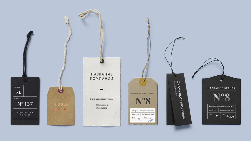 Изготовление бирок и ярлыков на одежду недорого в tprint | фото 2 Изготовление бирок и ярлыков на одежду недорого в tprint | фото 2