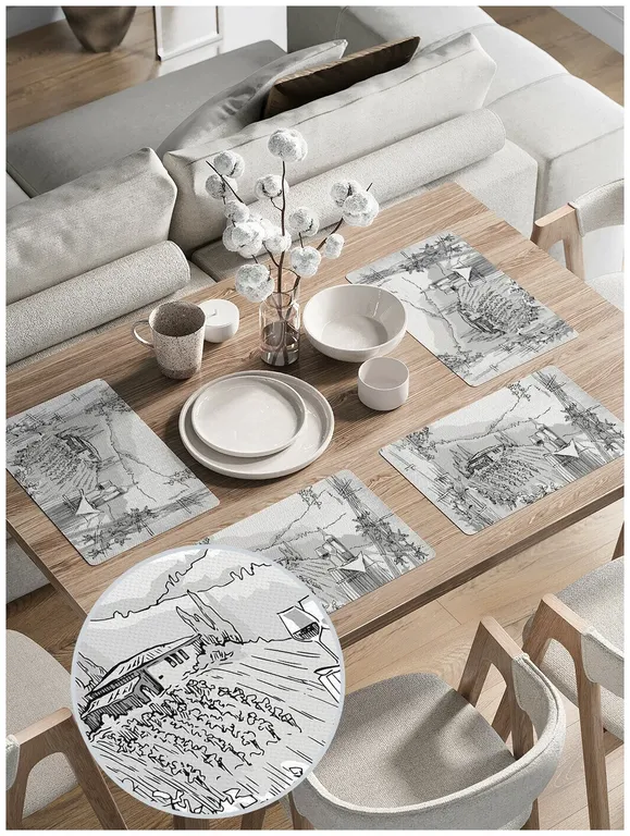 Изготовление плейсматов недорого в tprint | фото 3 Изготовление плейсматов недорого в tprint | фото 3