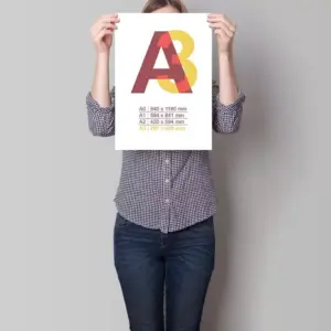 Печать афиш формата А3 дешево
