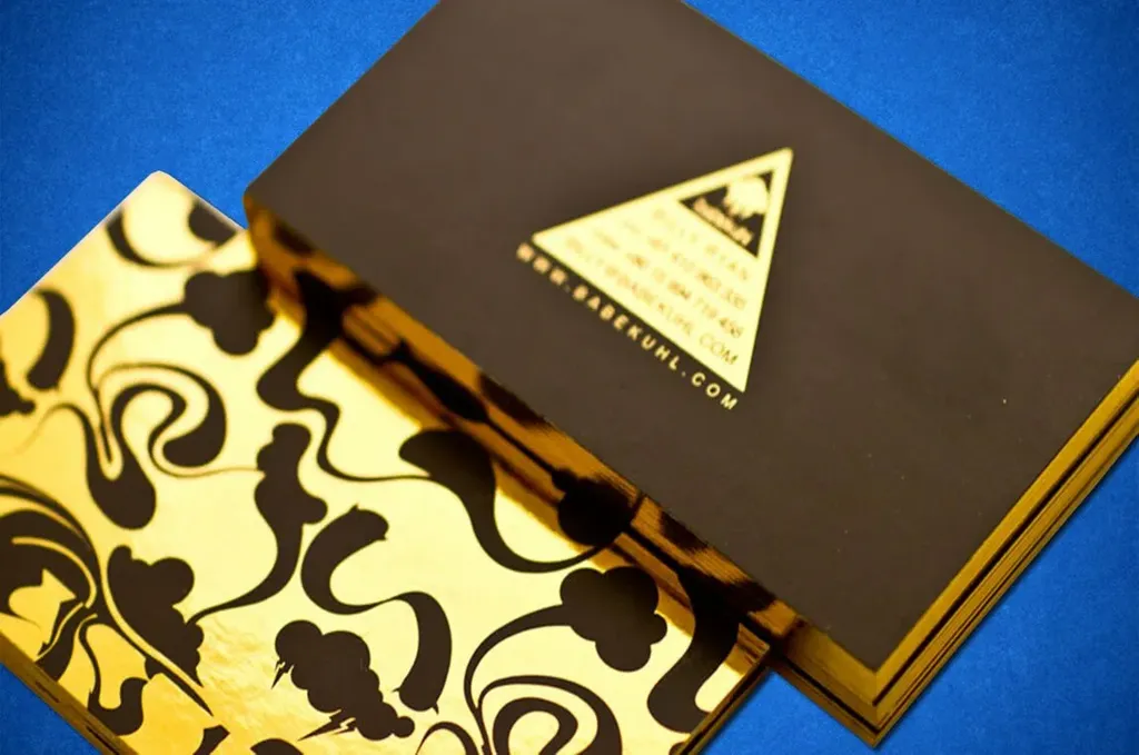 Печать дизайнерских визиток