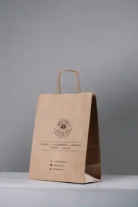 заказать Печать на крафтовых пакетах