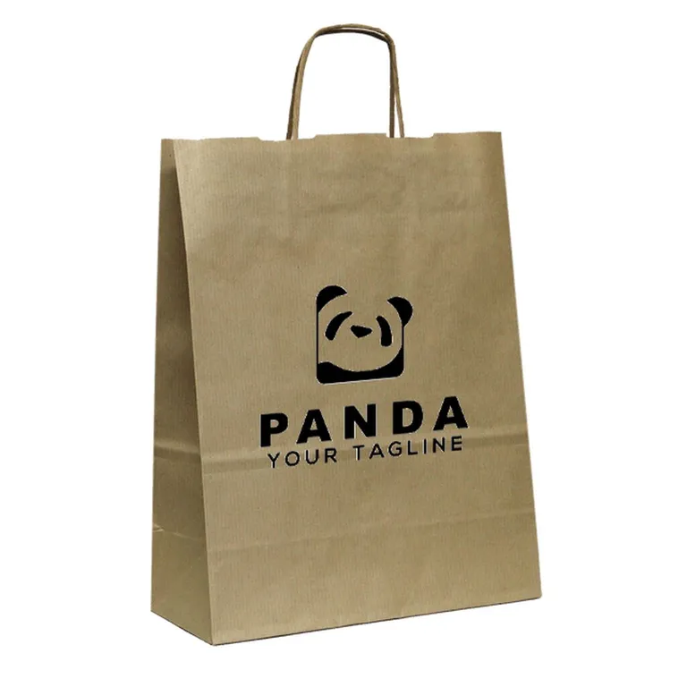 Печать на крафтовых пакетах