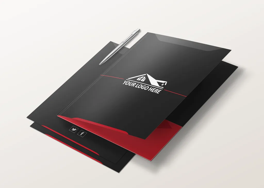 Печать папок с логотипом компании недорого в tprint | фото 5