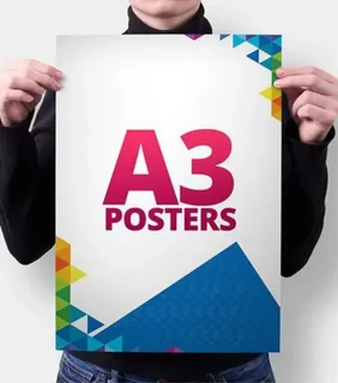 Печать плакатов формата А3