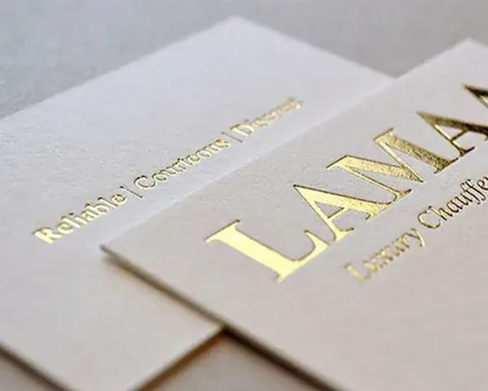 Печать визиток на бумаге Majestic