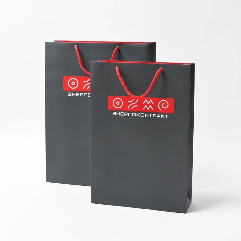 Срочная печать бумажных пакетов с логотипом