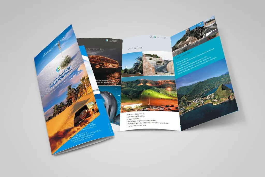 Туристический буклет - особенности полиграфии для турагентства
