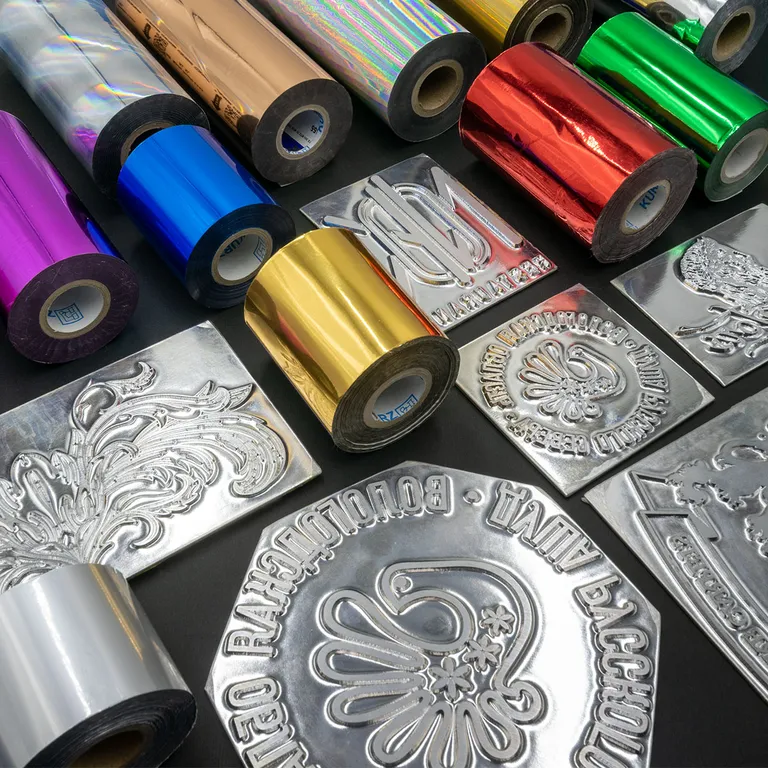 Виды тиснения фольгой недорого в tprint | фото 1