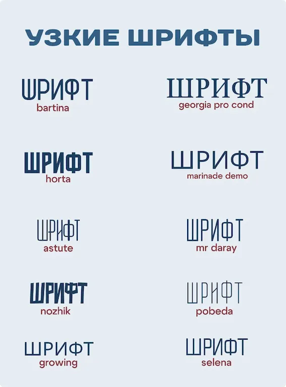 Правила выбора шрифтов для создания упаковки недорого в tprint | фото 1