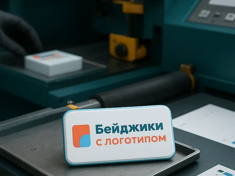 заказать Бейджики с логотипом