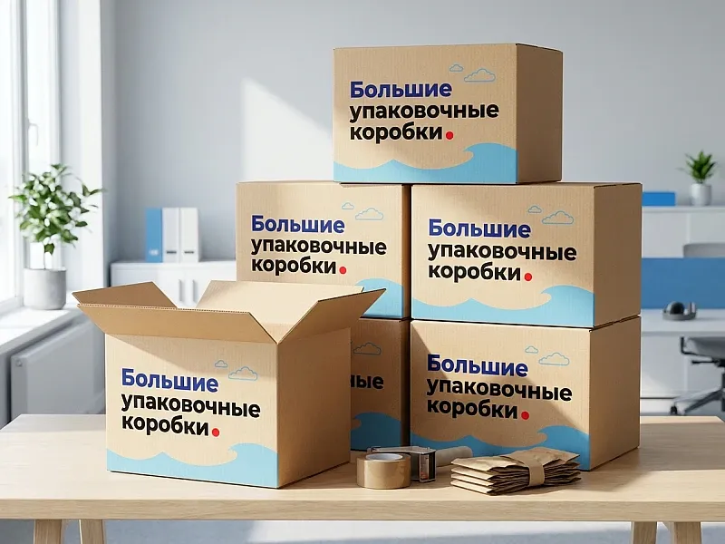 Большие упаковочные коробки на заказ