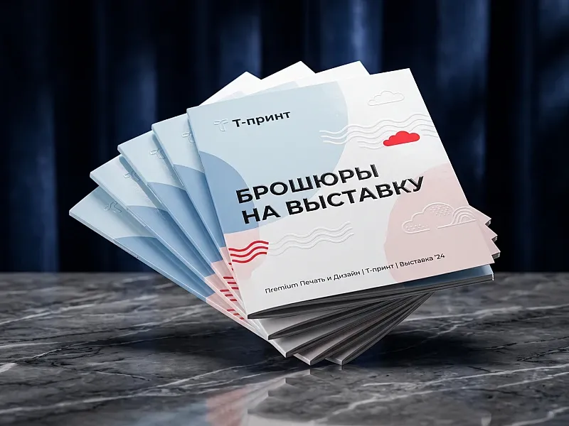 Брошюры на выставку на заказ