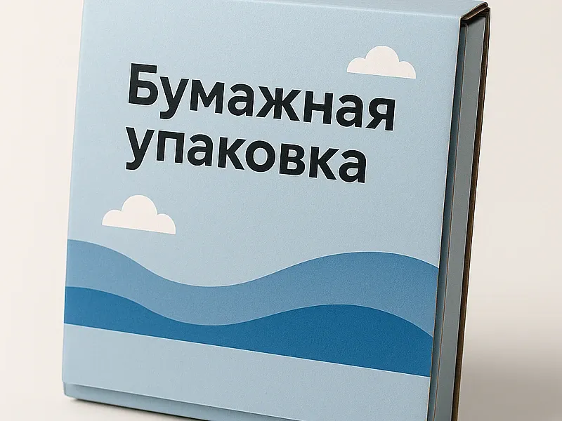 Бумажная упаковка для книг на заказ