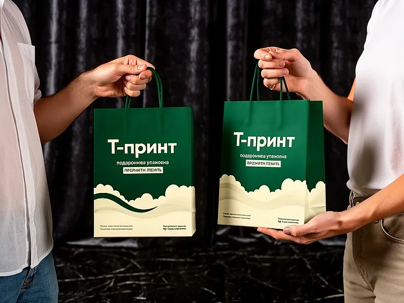 Бумажные пакеты с ламинацией дешево