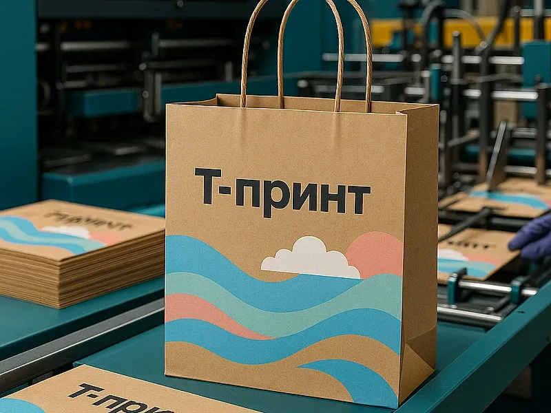 заказать Бумажные пакеты 25х25х25