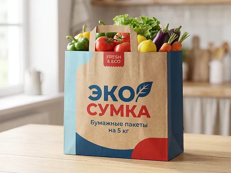 Бумажные пакеты на 5 кг недорого