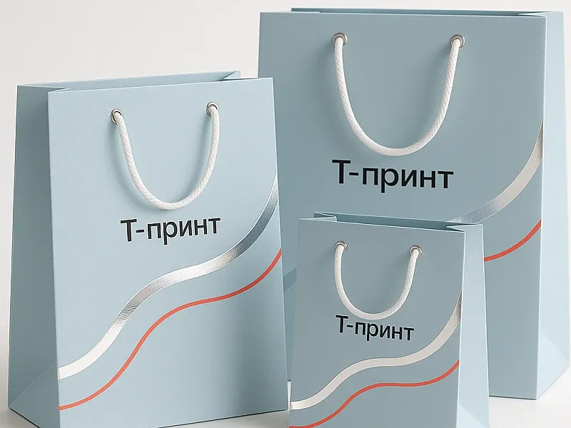 Бумажные пакеты с фольгой дешево
