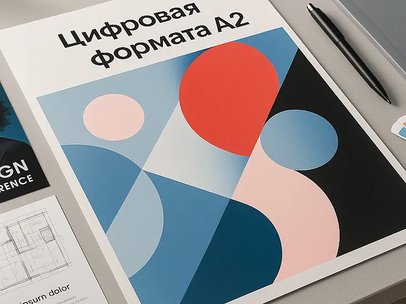 Цифровая печать формата А2 на заказ