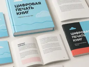 Цифровая печать книг в Москве