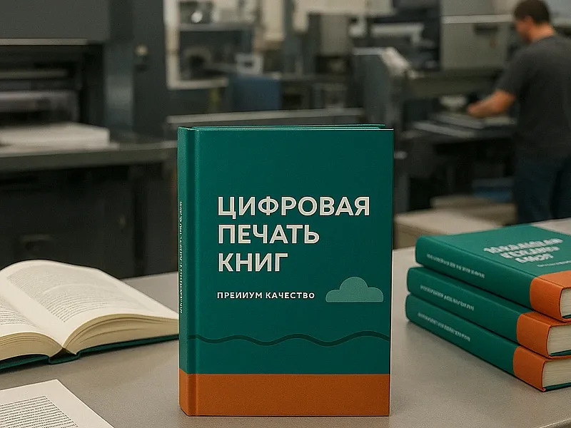 заказать Цифровая печать книг
